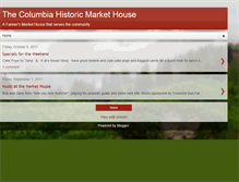 Tablet Screenshot of columbiamarkethouse.com